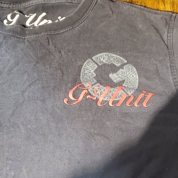 vintage y2k g-unit tee t-shirt 50 cents rap short sleeves Large - Picture 1 of 4